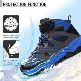 img 1 attached to Walking Antiskid Outdoor Climbing Sneaker Boys' Shoes ~ Outdoor