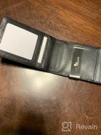 img 1 attached to GULEYRI Bifold Leather Wallet with Advanced Blocking Technology review by Patrick Cooney