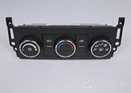 gm genuine parts 15-74000 hvac control panel with rear window defogger switch logo