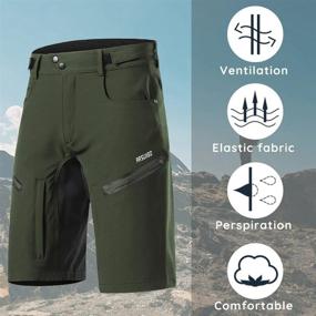img 2 attached to Mens Hiking Waterproof Shorts, Quick Dry Outdoor Cargo Tactical Shorts With Multi Pocket For Beach Cycling Travel