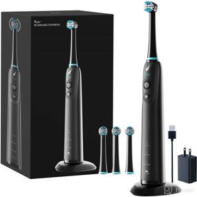 img 4 attached to 🪥 Enhance Your Oral Care with Electric Rechargeable Oscillating Toothbrush Brush Heads