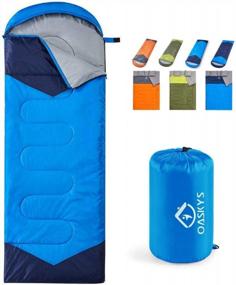 img 2 attached to Camping Essentials: Oaskys Sleeping Bag And Sleeping Pad Combo For Ultimate Comfort