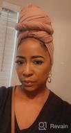 img 1 attached to Stylish And Comfortable Head Wraps For Women Of Color: Harewom'S 3-Piece Turban Headwrap Set review by Johnny Grant