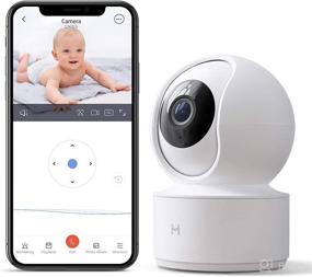 img 4 attached to 🔒 Enhanced Security: IMILAB 1080P Wireless Smart Home IP Camera with Two-Way Audio, Night Vision & Remote Access
