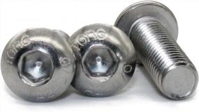 img 3 attached to 50 Pcs M3-0.50 X 25Mm Button Head Socket Cap Screws, Passivated 18-8 Stainless Steel, Allen Hex Drive, ISO 7380, By Fullerkreg,Come In An Easy-Use Storage Case