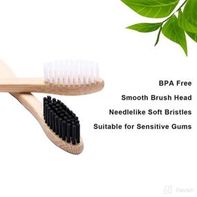 img 1 attached to 🌿 Environmentally-Friendly Bambonice Toothbrush - Biodegradable Toothbrushes for a Greener Planet