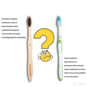 img 3 attached to 🌿 Environmentally-Friendly Bambonice Toothbrush - Biodegradable Toothbrushes for a Greener Planet