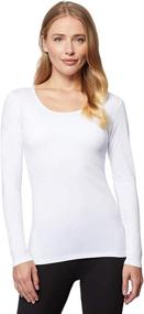 img 4 attached to 32 DEGREES Lightweight Thermal Baselayer Women's Clothing