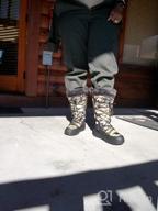 img 1 attached to Women'S Knee-High Water Resistant Fur-Lined Snow Boots - DailyShoes review by Jeff Wieczorek