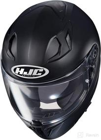 img 2 attached to HJC I70 Helmet (X-Small) (SEMI-Flat Black)