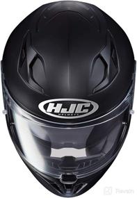 img 1 attached to HJC I70 Helmet (X-Small) (SEMI-Flat Black)