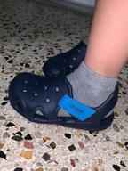 img 1 attached to Crocs Swiftwater Wave Sandal - Unisex Children's Watershoe with Enhanced SEO review by Anthony Boylan