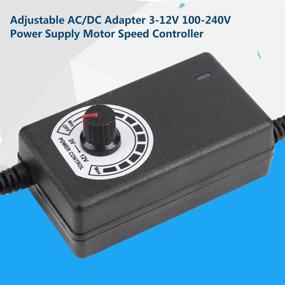 img 2 attached to US Plug 3-12V 2A Adjustable AC To DC Power Supply Motor Speed Controller Adapter Converter - FTVOGUE