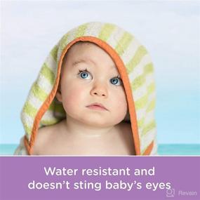img 1 attached to 👶 Travel-Sized Aveeno Baby Continuous Water Resistant: Keeping Your Little One Protected on the Go!