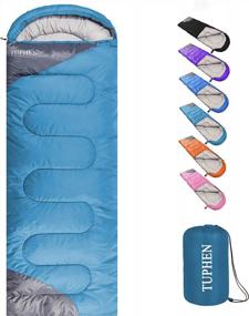 img 4 attached to Tuphen Sleeping Bags: All-Season Cold And Warm Weather Gear For Backpacking, Hiking, And Camping – Lightweight, Waterproof, And Perfect For Adults, Kids, Boys, And Girls – Indoor And Outdoor Use