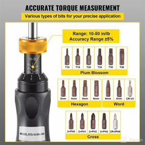 img 2 attached to VEVOR Mounting Screwdriver 10 50 Lbs 1In Lbs