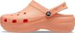 crocs women's classic clog platform shoes logo