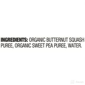 img 2 attached to 🍼 Organic Stage 2 Baby Food, Squash & Peas - Earth's Best, 3.5 oz Pouch (Pack of 12)
