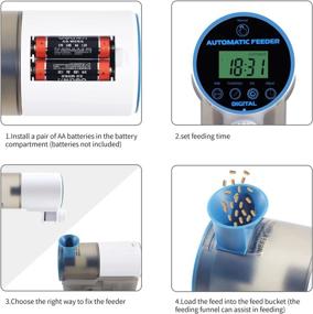 img 2 attached to Boxtech Automatic Fish Feeder Programmable Fish & Aquatic Pets