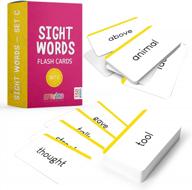 merka sight words flashcards – self-paced vocabulary tool for pre-k, kindergarten, 1st, 2nd & 3rd graders – designed to help kids learn to read & recognize first words – set c (150 words) logo
