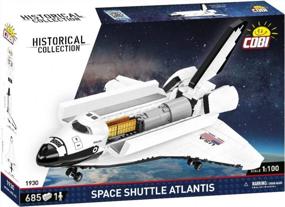 img 3 attached to Space Shuttle Atlantis Cobi Toy Set With 685 Pieces For Passionate Builders And Collectors, Inspired By The HC/1930 Spacecraft