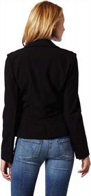 img 1 attached to A. Byer Juniors Long Sleeve Button Welt Jacket - Stylish & Comfortable