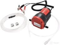 🔧 dasbet 12v 60w oil change pump extractor: efficient oil/diesel fluid transfer with suction red case logo