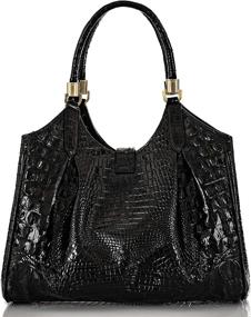 img 2 attached to Brahmin Melbourne Celia Satchel Taffy Women's Handbags & Wallets via Satchels