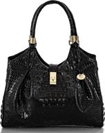 brahmin melbourne celia satchel taffy women's handbags & wallets via satchels logo