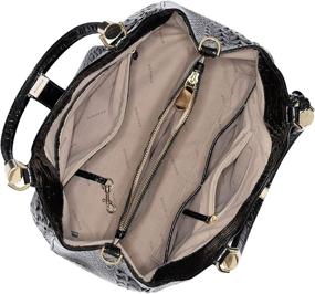 img 1 attached to Brahmin Melbourne Celia Satchel Taffy Women's Handbags & Wallets via Satchels