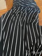 img 1 attached to Striped Maxi Dress For Women - Loose, Casual, And Fashionable Summer Dress With Short Sleeves And Convenient Pockets By HOTAPEI review by Jim Moody