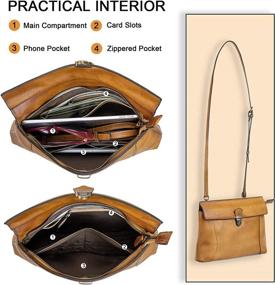 img 3 attached to 👜 Women's Crossbody Shoulder Satchels: Handbags & Wallets at Satchels