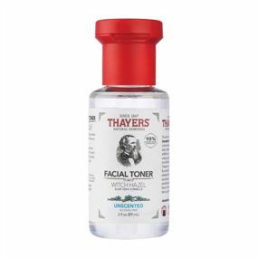img 4 attached to Try Thayers Unscented Witch Hazel Facial Toner With Aloe Vera – 3Oz Trial Size