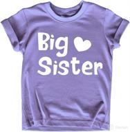 sister toddler promoted outfit announcement apparel & accessories baby girls ~ clothing логотип