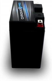 img 2 attached to Rechargeable Replacement YB14A-A2 High Performance Power Sports Battery -Chrome Pro Battery
