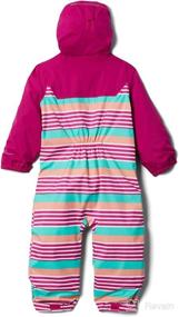 img 3 attached to 🌧️ Columbia Critter Jitters II Rain Suit for Girls