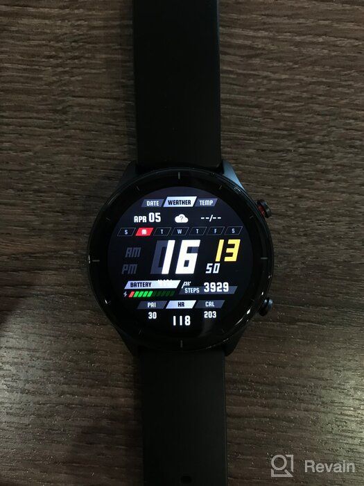 img 3 attached to Amazfit GTR 2e Smartwatch with Alexa & GPS, 90 Sports Modes, 24-Day 💪 Battery Life, Heart Rate & Blood Oxygen Monitor, Waterproof, for iPhone and Android - Grey review by Buana ᠌