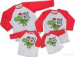 ate apparel matching family christmas apparel & accessories baby girls -- clothing logo