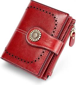 img 4 attached to 👜 INSIFEEL Genuine Leather Women's Bifold Wallet & Handbag: Stylish Wallets and Handbags at Wallets.com