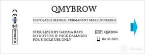 img 3 attached to 💁 Enhance Your Look with QMYBrow Microblading 0.18mm Permanent Eyebrow