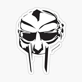 img 1 attached to Наклейка на рубашку Doom Madvillain Caps