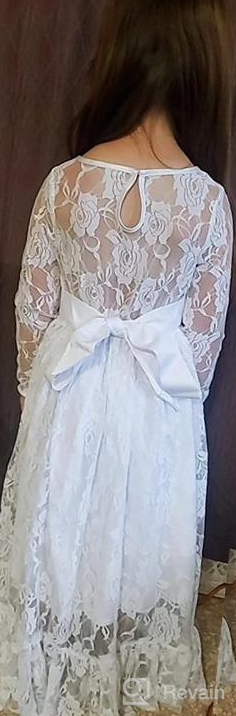 img 1 attached to First Communion Dress Line Ivory Girls' Clothing and Dresses review by Christy Johnson