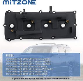 img 3 attached to MITZONE Compatible 2004 2016 Pathfinder Infiniti