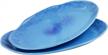 roro ceramic stoneware hand-molded speckled spotted oval dinner plates (coral beach blue) logo
