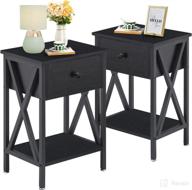vecelo storage capacity nightstand assemble furniture and accent furniture логотип