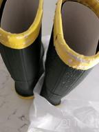 картинка 1 прикреплена к отзыву Amoji Детские дождевые ботинки: Комфортные резиновые сапоги для детей всех размеров! от Ted Boone