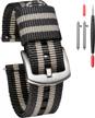 torbollo quick release watch bands - available in various colors and widths (18mm, 20mm, 22mm, or 24mm) - high-quality nylon watch straps with sturdy brushed buckle logo