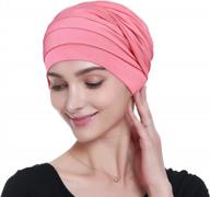 warm & super comfy bamboo chemo headwear head wraps for cancer patients logo