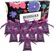 10-pack french lavender sachets bags for home fragrance and clothes storage - perfect for drawers, dressers, and closets - lavender sachets wedding gift included logo
