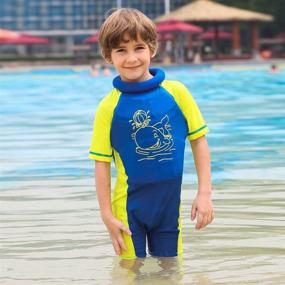 img 3 attached to 👶 Gogokids Baby Boys Girls Float Suit Swimsuit: Safe and Stylish Toddler Buoyancy Swimwear for 1-7 Years